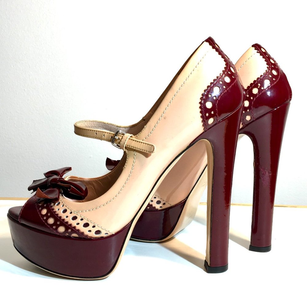 Miu Miu platform pumps